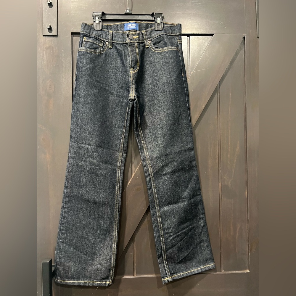 Old Navy Boy’s Dark Gray Bootcut Jeans